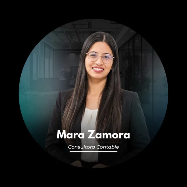 Mara Zamora, Consultora Contable